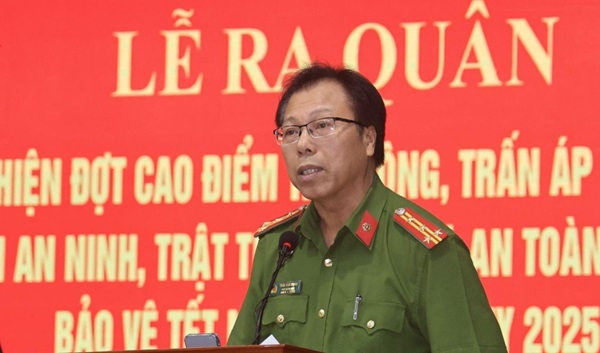 Quảng Ngãi ra quân xử lý tội phạm dịp tết Ất Tỵ 2025